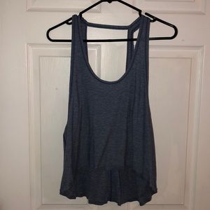 Lululemon high-low cropped tank